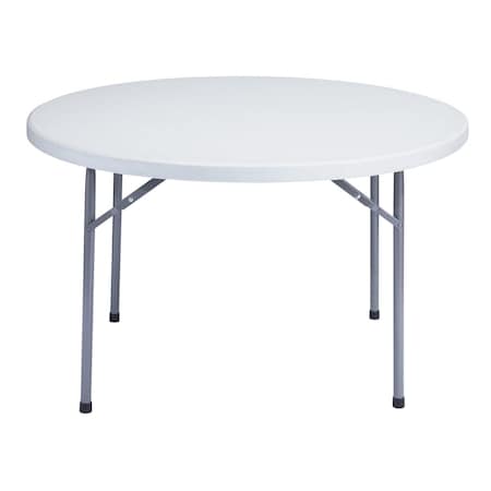 TitanPRO™ Plastic Folding Table, 48 Round